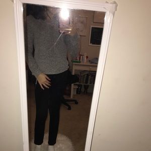 hooded long-sleeve shirt